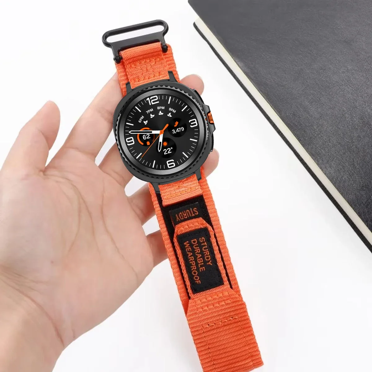 

Нейлоновый ремешок для Samsung Galaxy Watch 8 Classic watch8 40 мм 44 мм Ultra2 Спортивный браслет-петля Спортивный ремешок для часов Замена correa
