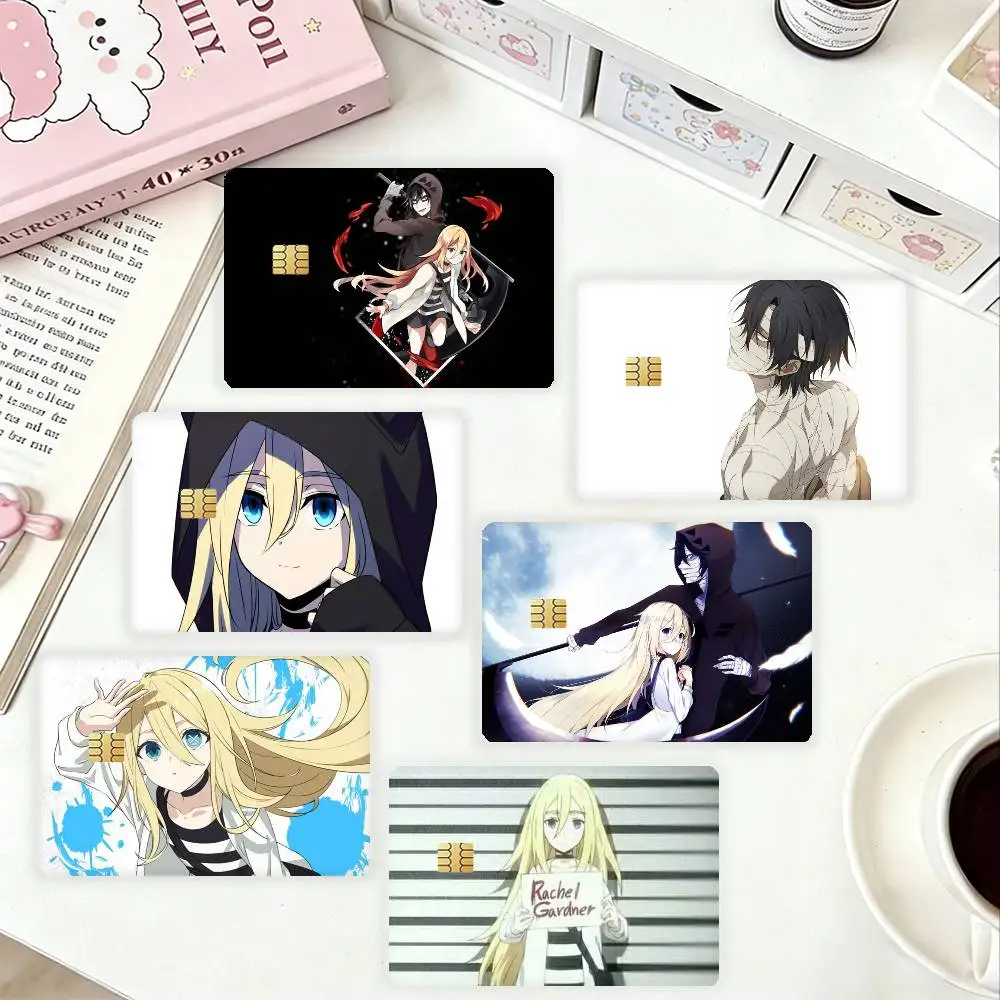 

A-Angels of Death HD Waterproof Card Skins Protective Stickers for Credit Bank Game Cards