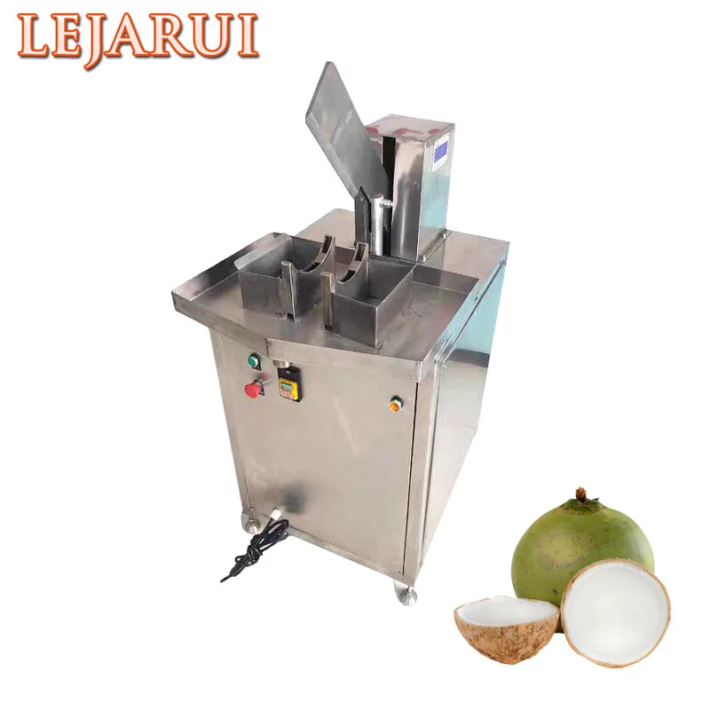 Buccia di cocco verde elettrica automatica Rimuovi grattugia Pelapatate Raschietto Dehusk Opener Cutter Cut Peel Machine