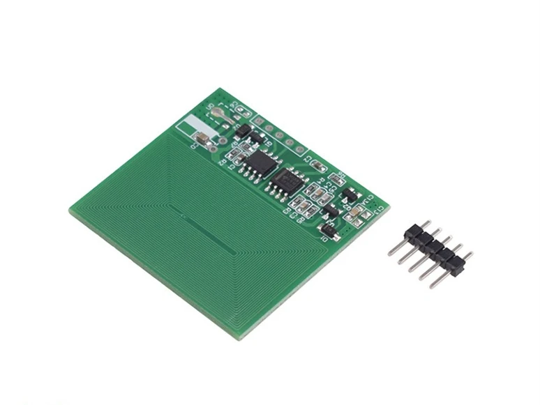 RFID reading module 125khz reader with built-in antenna, UART serial port output, exceeds RDM630