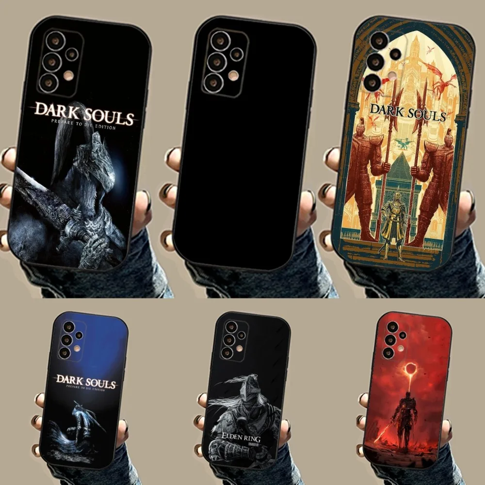 

D-Dark S-Souls Game Phone Case for Samsung S24, 22,30, 20,10, 9,Note20 Ultra、Lite、Ultra、5G、Plus、FE