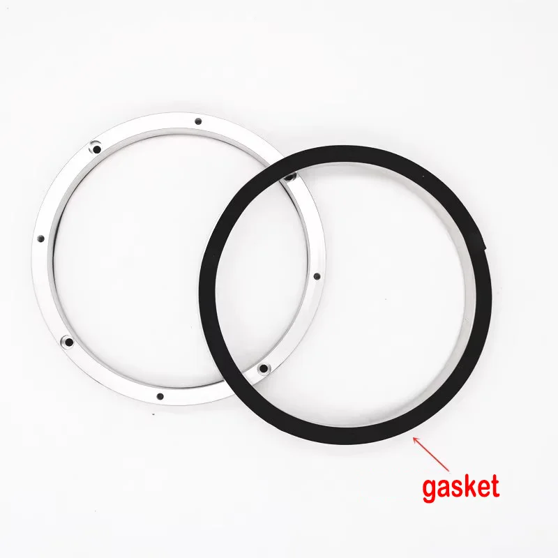 6.5 "بوصة المتكلم فاصل حلقة سيارة مضخم الصوت سبائك الألومنيوم مخصص تصاعد قوس محول ID145mm x OD168mm #3