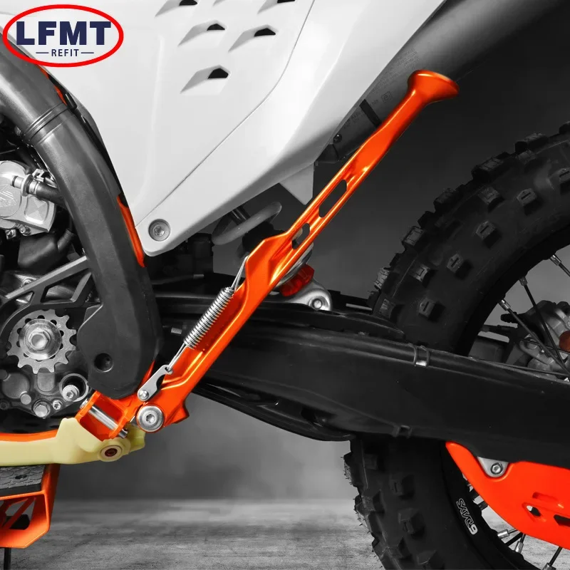 KTM EXC 300 EXCF XC XCF シックスデイズ キックスタンド サイドスタンド+スプリングキット 150 250 300 350 450 500 ハスクバーナ TE TX FX FE 2023-2024用