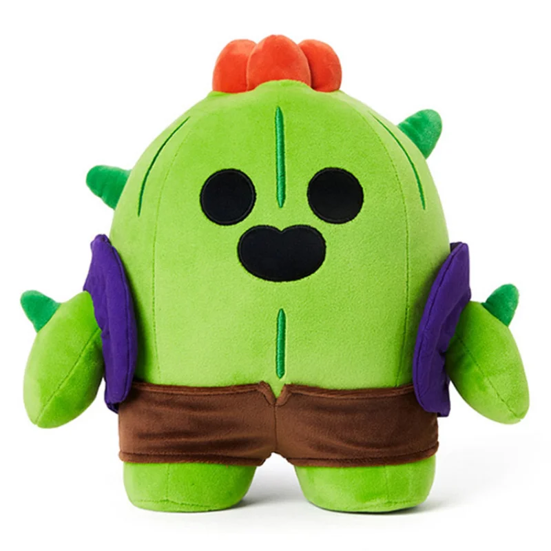 Brawl Stars Poco Spike E Primo Clot Crow Shelly Short Plush Stuffed Doll Game Peripherals Model Ornament Garage Kit Toys Gift