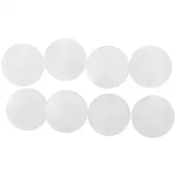 Sea Shell Beads 60 Pcs Capiz Shells with Holes 2 Inches Shell Wind Chimes Round Shells Outside