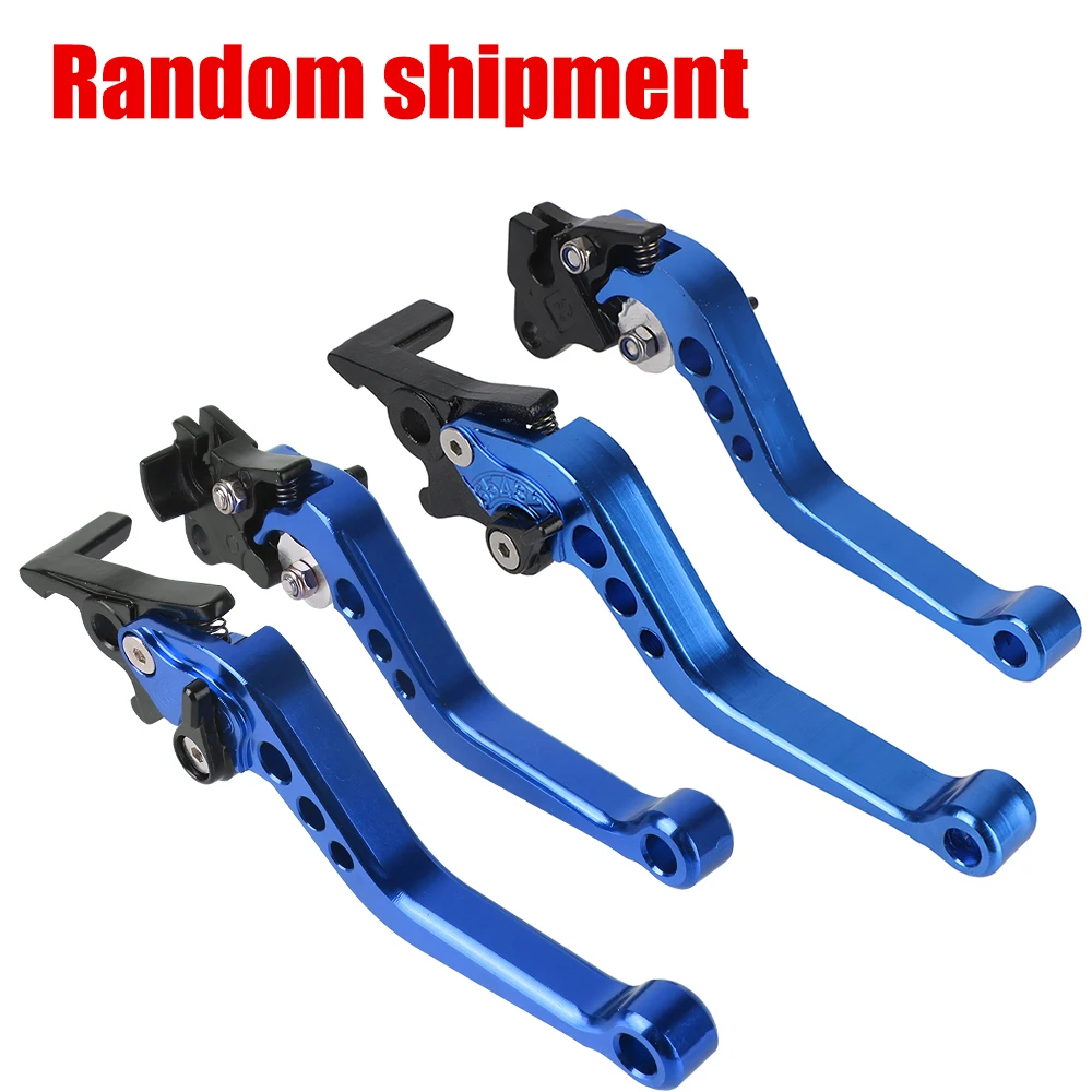 Universal Fit for Motorbike Modification CNC Motorcycle Clutch Drum Brake Lever Handle 1 Pair Alloy Motorcycle Brake Handle image 5