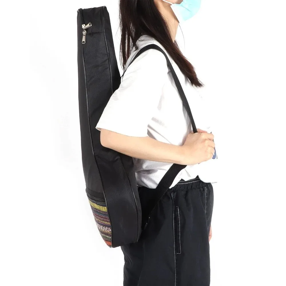 4 String​ ​Banjo Bag​ ​Cotton Padding​ ​Ethnic Style ​Ukulele Carrying Bag​ ​Non-woven Fabric Case​ ​Adjustable Shoulder Strap​