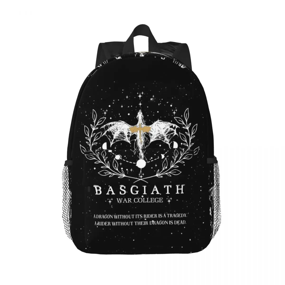 

Рюкзак для колледжа Fourth Wing Basgiath, рюкзак большой емкости для мальчиков и девочек, сумка для книг, сумки на плечо для мужчин, женщин, детей, школьная сумка