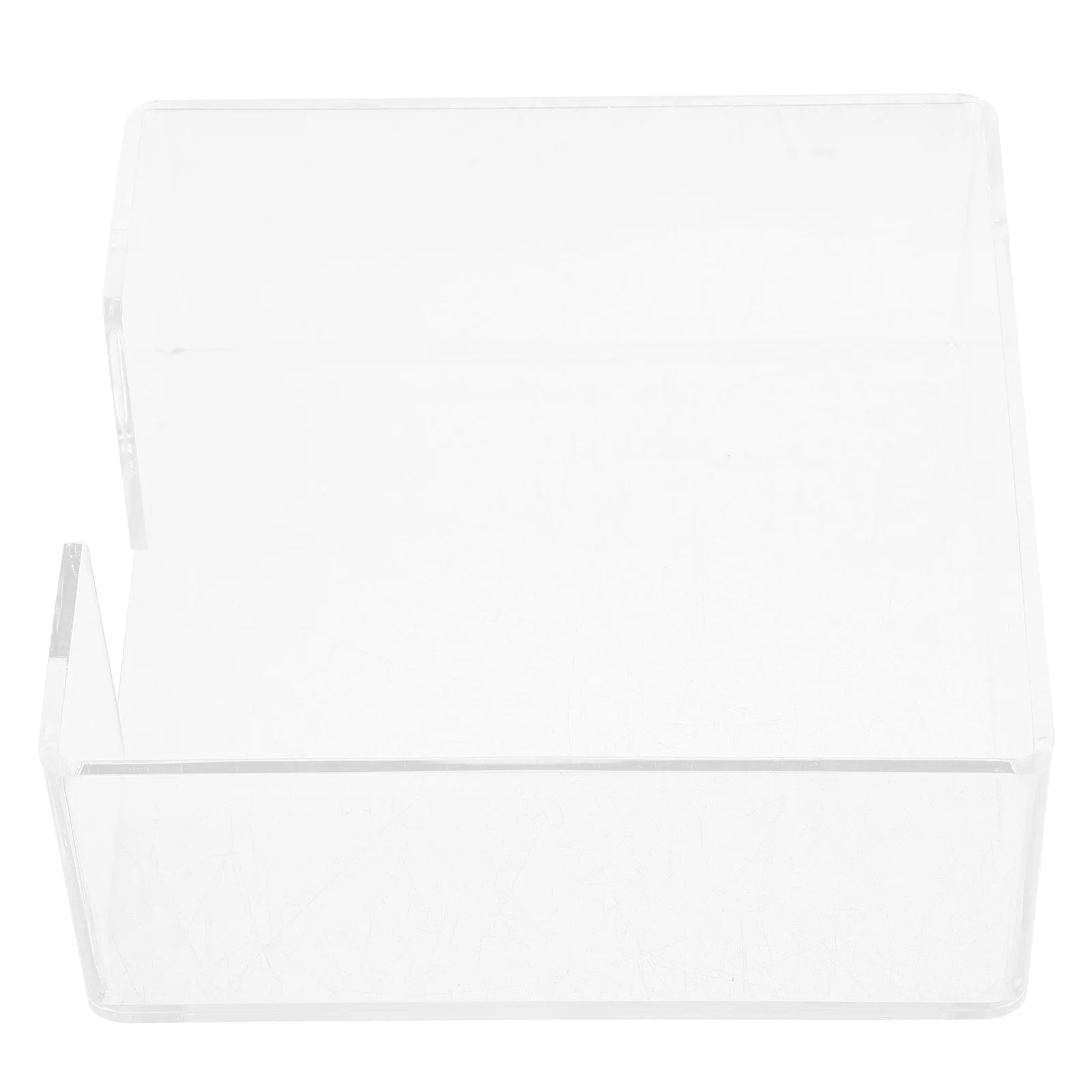 

Household Tissue Box Simple Elegant Tissue Case Acrylic Material Desktop Paper Case Dining Table Accessory
