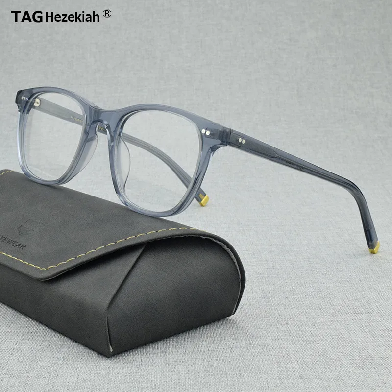 TAG Hezekiah Retro glasses frame men women NOAH vintage Eyeglasses designer optical Myopia reading prescription Acetate Eyeweas