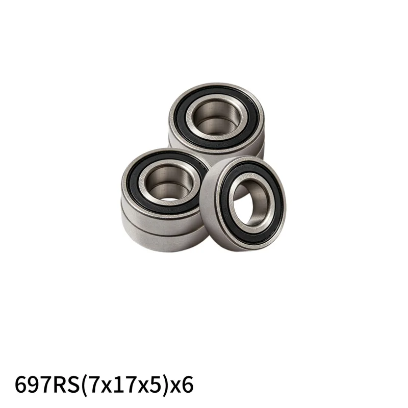 22Pcs Full Sealed Ball Bearing Set for RC Dump Truck Model, Lifting Arm & Transmission Gearbox Spare Upgrade Parts