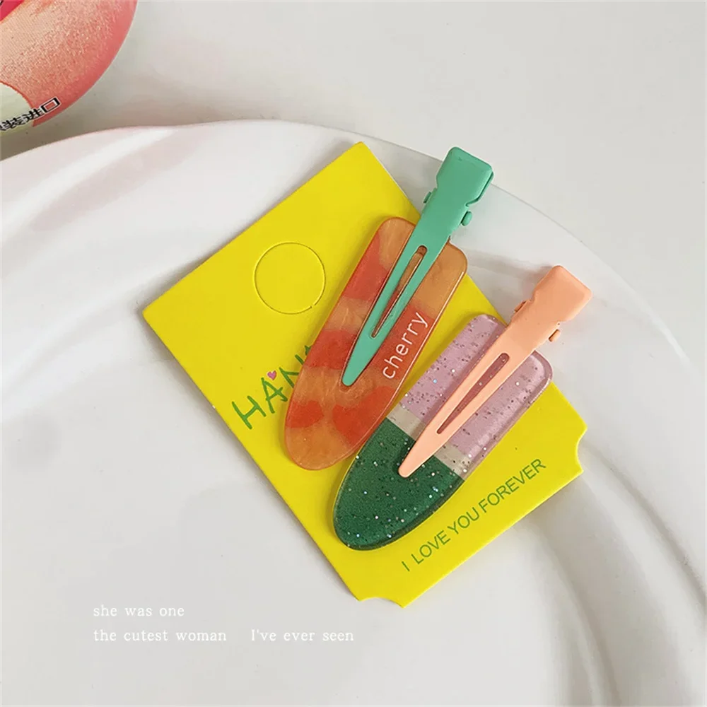 Seamless Children Hairpin Dopamine Sweet Candy Color Hairpin Cute Princess Side Hairpin Juice Series Hair Accessories Wholesale image 6