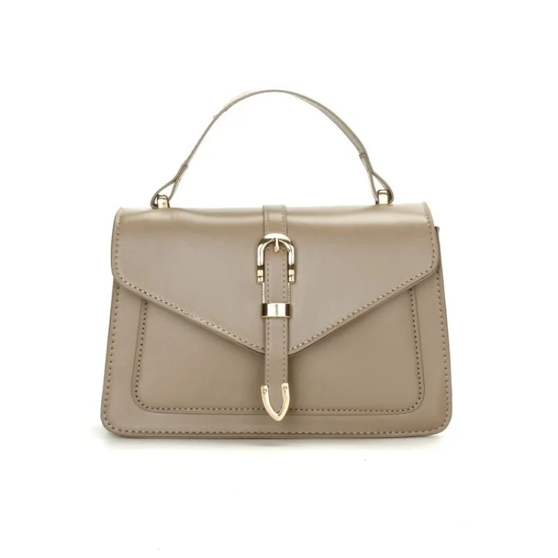 

High-End Minimalist Vintage Crossbody Handbag Elegant Leather Classic Paris Fashion Large Capacity Commuter