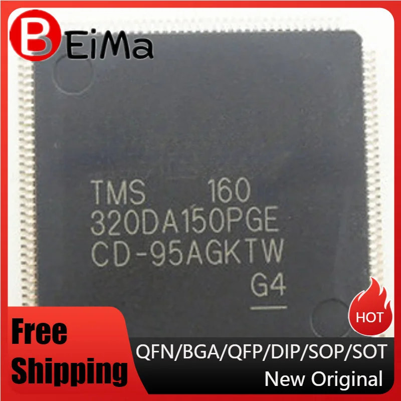 

(1pcs)TMS320DA150PGE TMS320VC5416PGE160 TMS320DA150PGE160 TMS320VC5416PGE TQFP Provide One-Stop Bom Distribution Order Spot