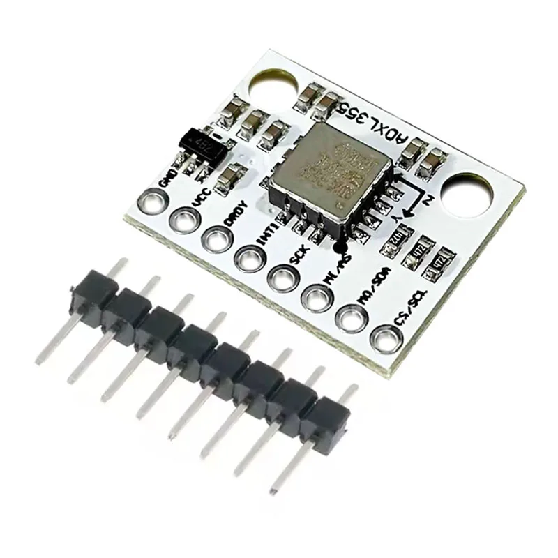 ADXL355 Triaxial Accelerometer Sensor Module - Industrial-Grade, Low-Power, Digital Output