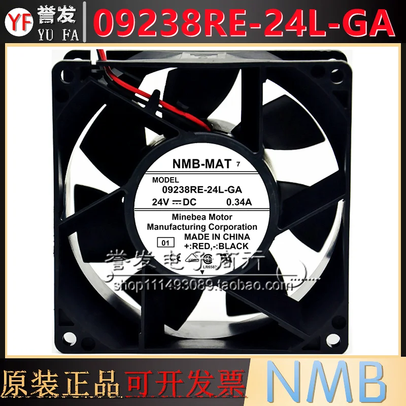

НОВЫЙ ОРИГИНАЛ 09238RE-24L-GA 24 В 0,34 А 9038 90x90x38 мм ОХЛАЖДАЮЩИЙ ВЕНТИЛЯТОР РАДИАТОР