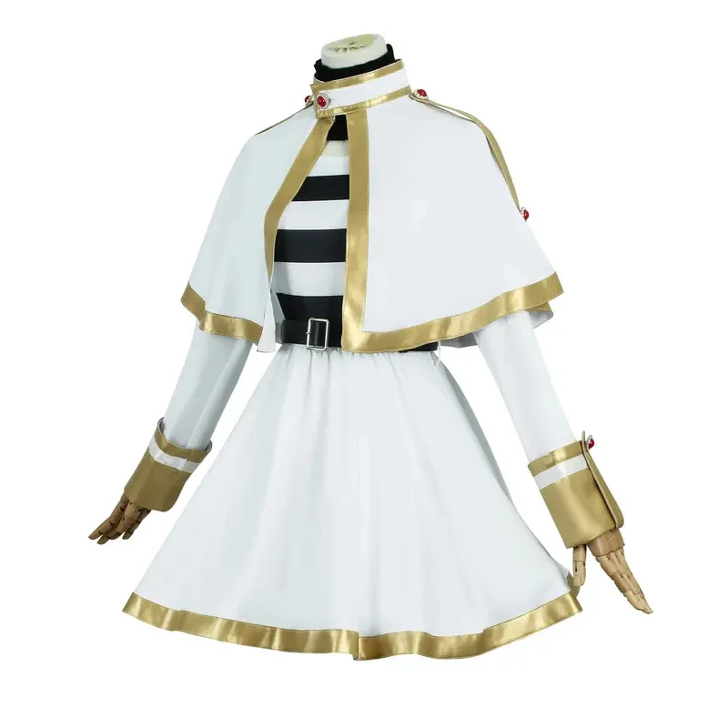 

COSda@Sousou No Frieren Cosplay Costume Frieren Wig Anime Magician Dress Elf Ear Earrings Halloween Party for Women GirlsCOSda@
