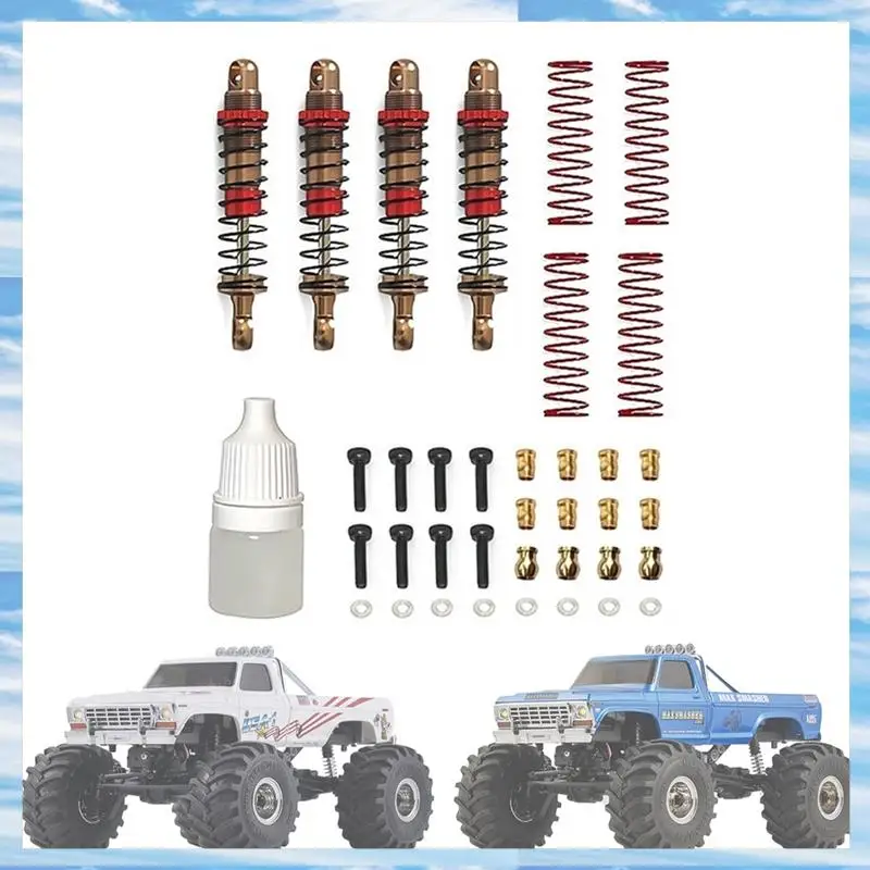 

T31C-1Set масляный амортизатор для FMS 1/24 FCX24 1/18 MOGRICH, металлические сменные аксессуары