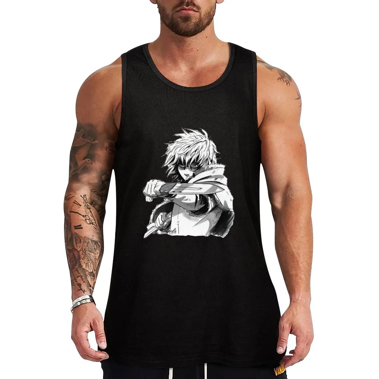 

Vinland Saga - thorfinn Tank Top singlets for men sleeveless shirts muscle t-shirt t-shirts man