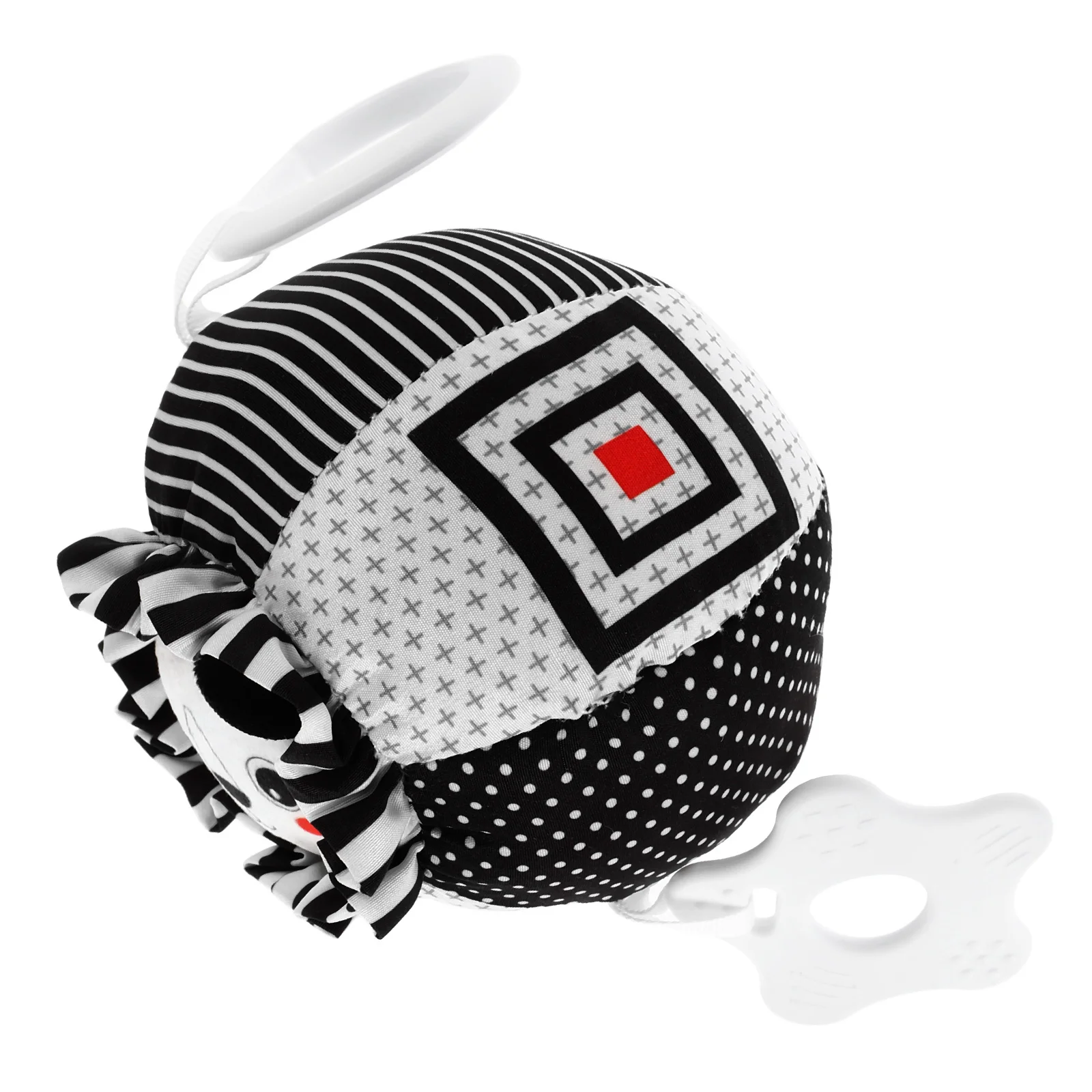 Baby Vroeg Onderwijs Handgreep Bal Zachte Stof Zintuiglijke Multi Textuur Kinderwagen Kinderstoel Buik Tijd Rammelaar