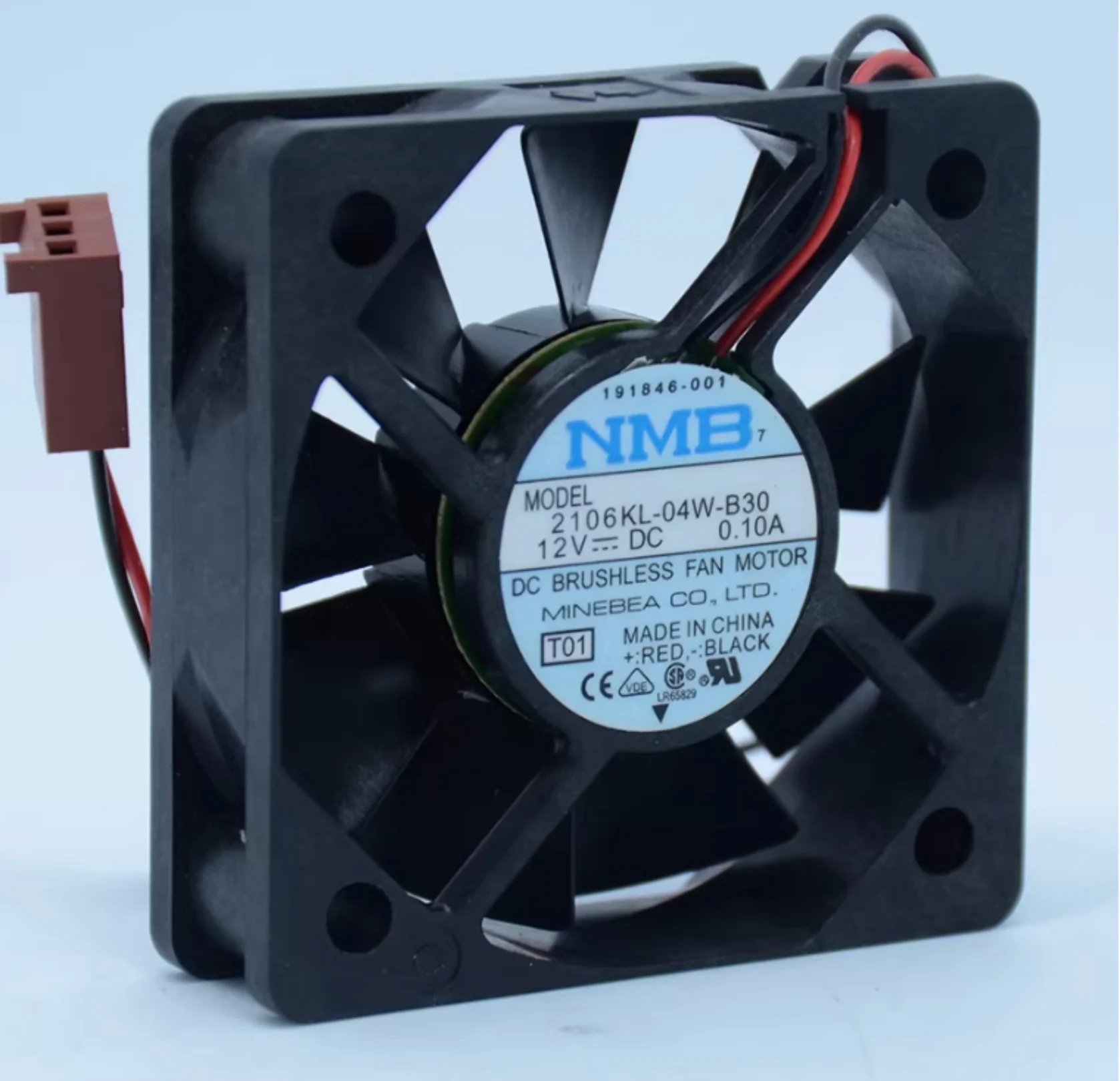 

Original NMB 2106KL-04W-B30 50*50*15 12V 0.1A 2 line projector fan
