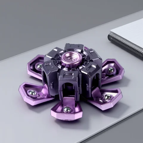 New Steel Beads Fidget Spinner Rotational Deformation Hand Spinner Puzzle Stress Relief Toys for Adult EDC Office Gifts