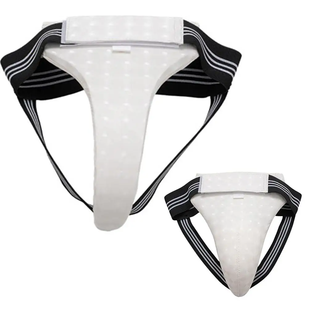 Taekwondo Groin Protectors Men Athletic Cup Pelvic Protection Groin Waist Abdominal Protector For Karate XS/S/M/L/XL (optional)