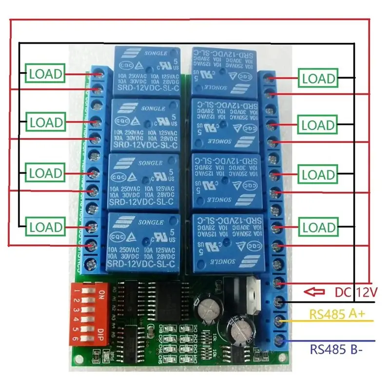 SYW-PLC Control Board RTU 6 Control Commands 255S Delay 255S Delay 64 Devices Parallel 10A High Load