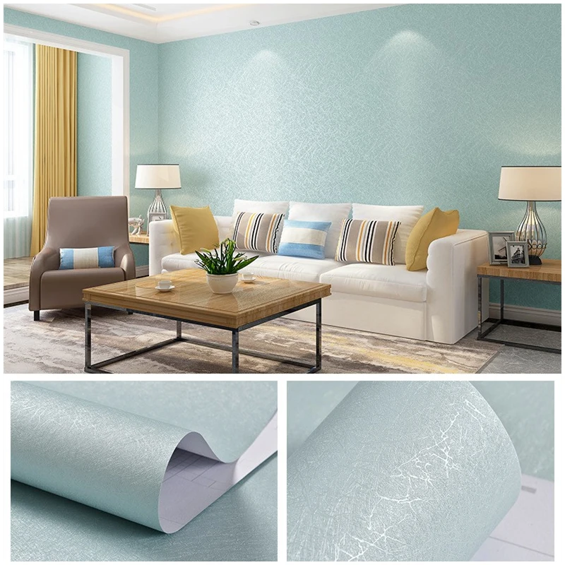 Simple Household Self-adhesive Waterproof And Moisture-proof Washable Wallpaper Bedroom Living Room Renovation Wallpaper