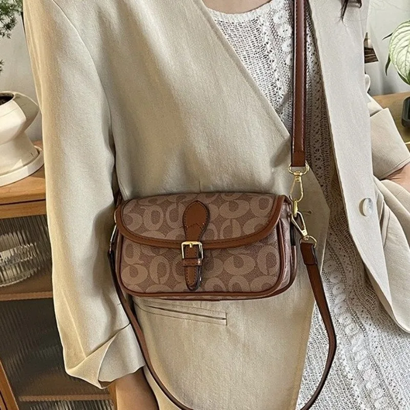 

Students Campus Crossbody Bag Portable Minimalist Shoulder Simple Daily Use Retro Fashion Style New Model Hot
