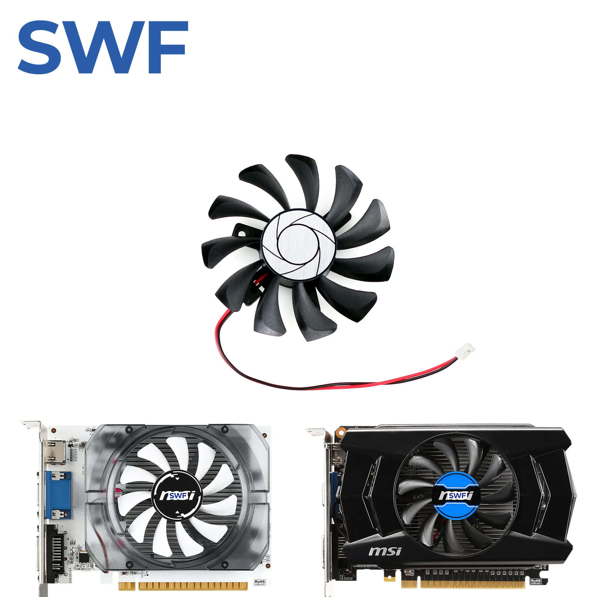 

75MM HA8010H12F-Z Cooling Fan For MSI N730 N740 N750 Graphics Video Card Cooler Fan