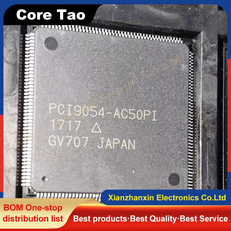 1pcs/lot PCI9054-AC50PI PCI9054-AC50 PCI9054 QFP176 Bus master I/O accelerator chip