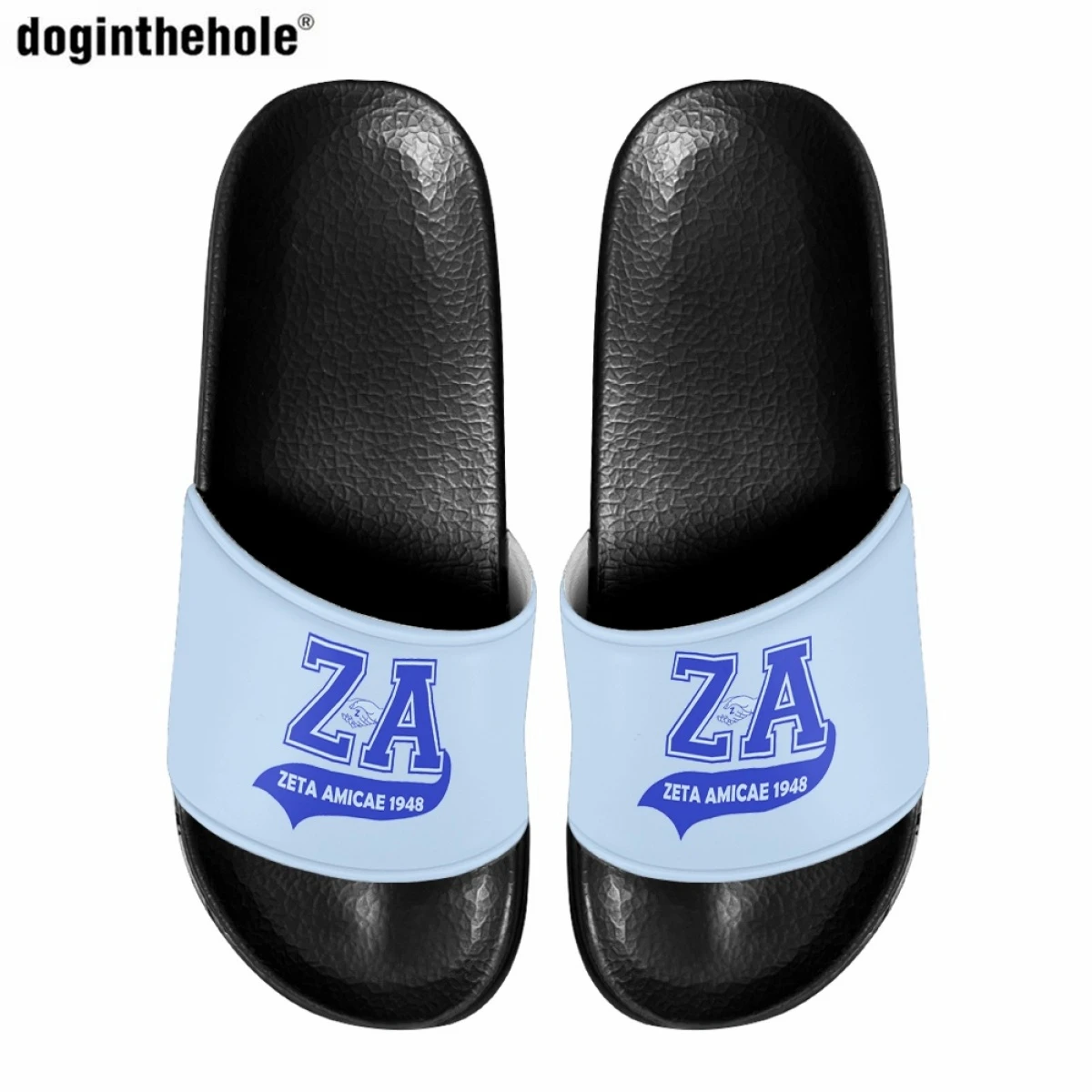 Friends of Zeta Sisterhood Design Printed Women's Slippers Men's Casual Outdoor Beach Vacation Sandals Home Non-slip Slippers