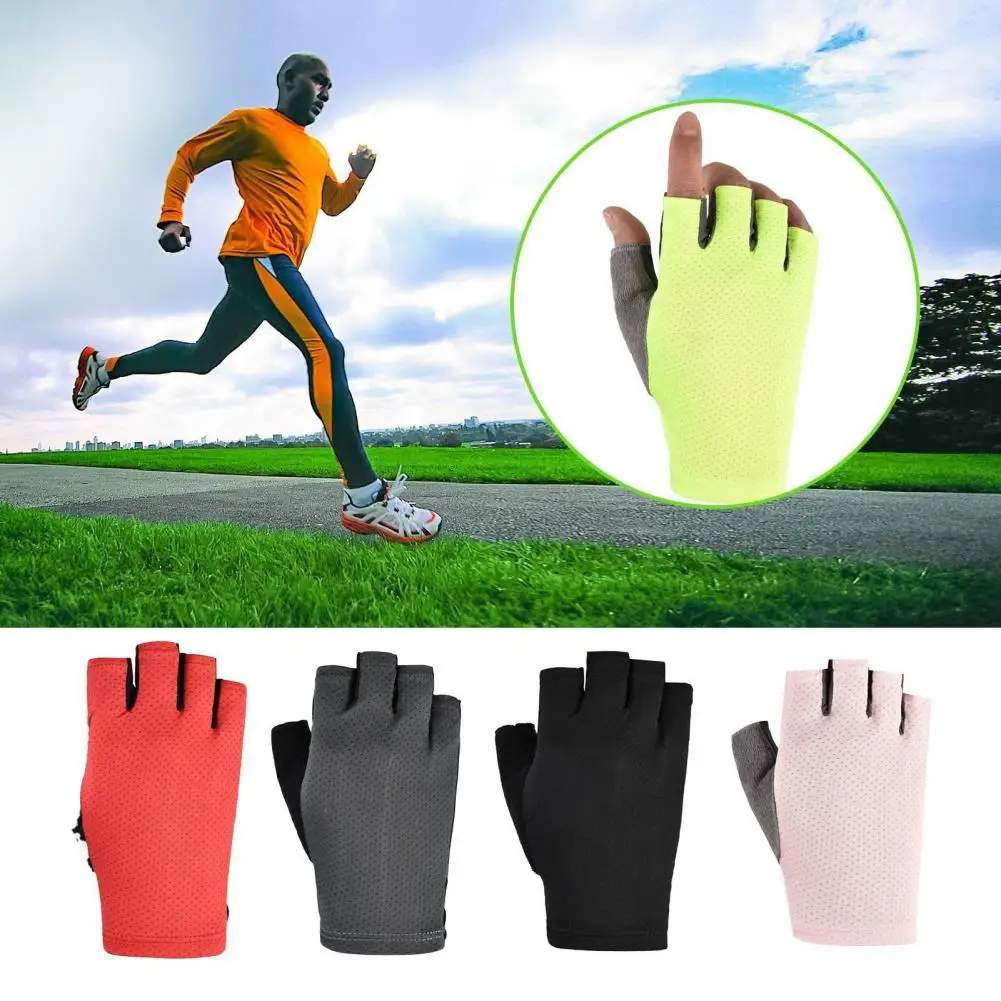 1 Pair Simple Shockproof Army Green Mitten Sturdy Workout Gloves Roller Skating Sport Gloves for Roller Skating Sport