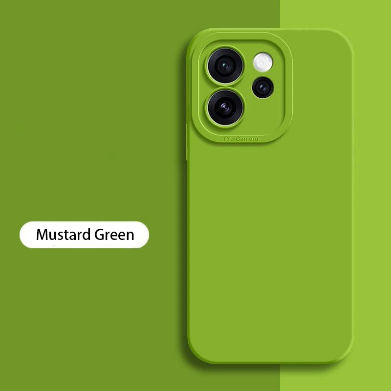 Liquid Silicone Phone Case for OPPO Reno15 Reno 15 Pro 15Pro Max Mini 5G Coque Funda High Qualtiy Candy Color Bumper Cover Shell