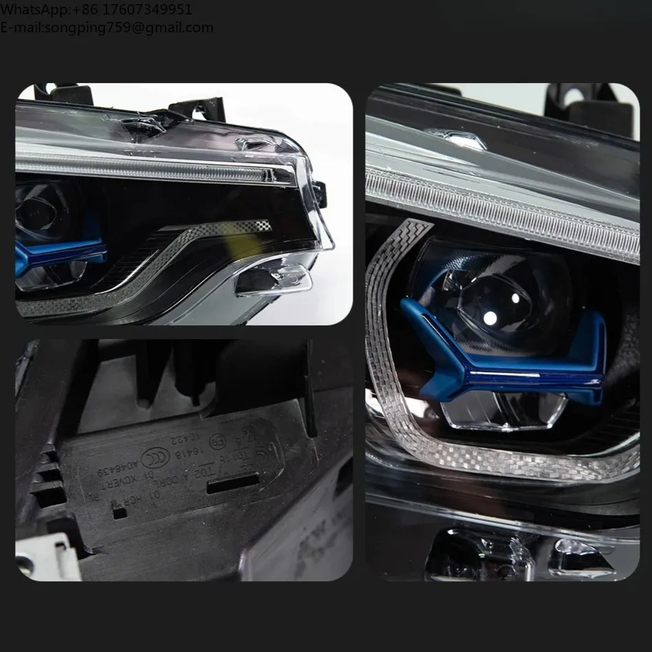 LED Headlight Assembly for BMW 4 Series F32 425i 428i 430i 2013-2020 Plug and Play DRL Projector Lens 6000K - view 2