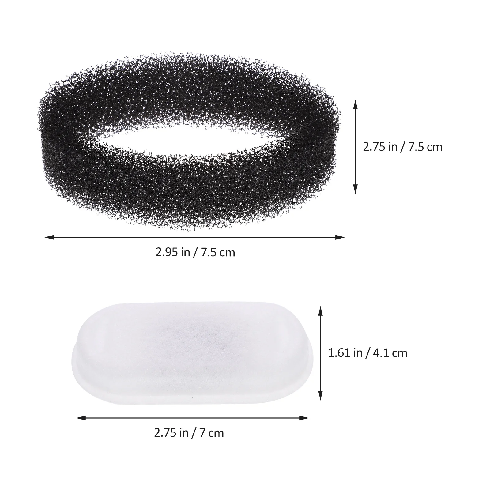 

1 Set Pet Fountain Filter Replacement For Dog Cat Water Dispenser Durable Easy Install Reusable Fresh Water Drinking Solution