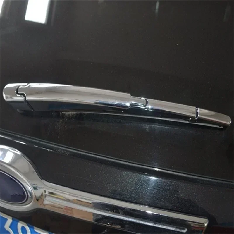 

WELKINRY For Ford Edge U387 1st Generation 2007-2014 ABS Chrome Car Tail Rear Window Windshield Windscreen Wiper Cap Trim