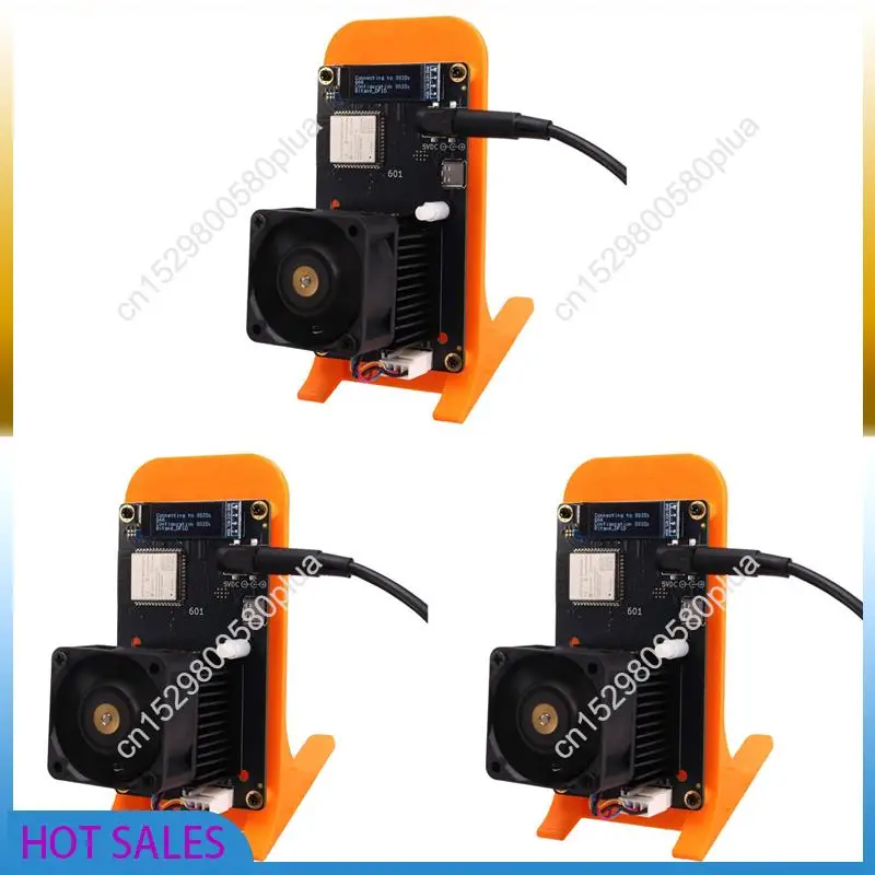 

AB31-3X Bitaxe Gamma 601 Solo Miner 1,2TH/S BM1370 Asic Chip 18 Вт от Antminer S21 Pro Bitcoin BTC Miner с кронштейном, вилка стандарта США