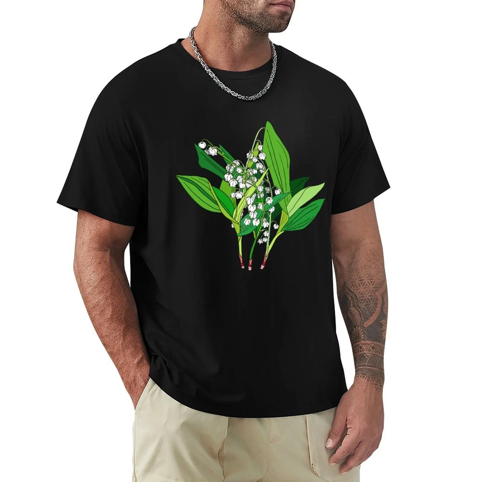 Lilly of the Valley T-Shirt Summer Sports Quick Dry T-Shirt