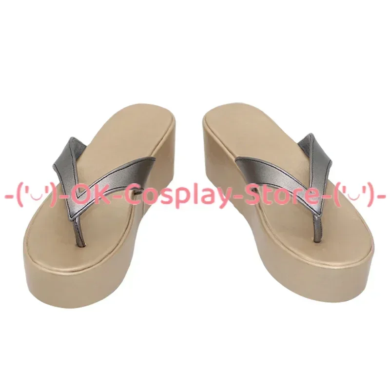 [حسب الطلب] NIKKE آلهة النصر Sakural تأثيري أحذية لعبة لعب الأدوار زي هالوين كرنفال حفلة بولي Boots الأحذية الجلدية