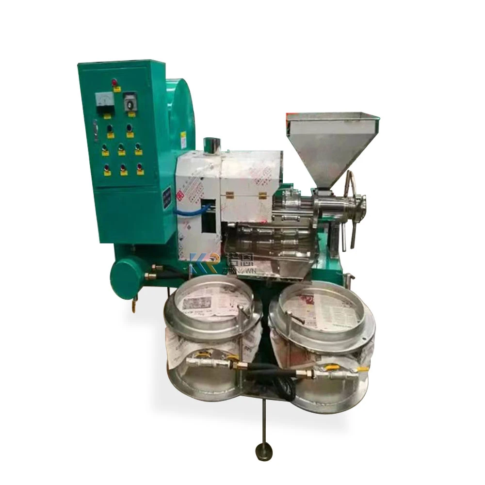 Commercial sunflower oil extractor extracts automatic oil press to make peanut oil