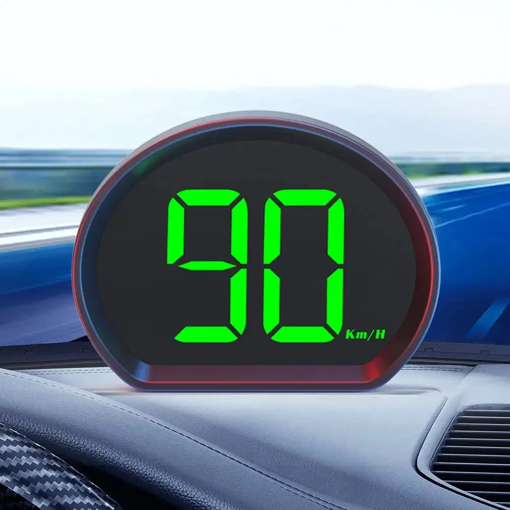 Digital Speedometer HUD Display for Cars Trucks Buses with Accurate for gps Measurement and Clear Readings Night and Day