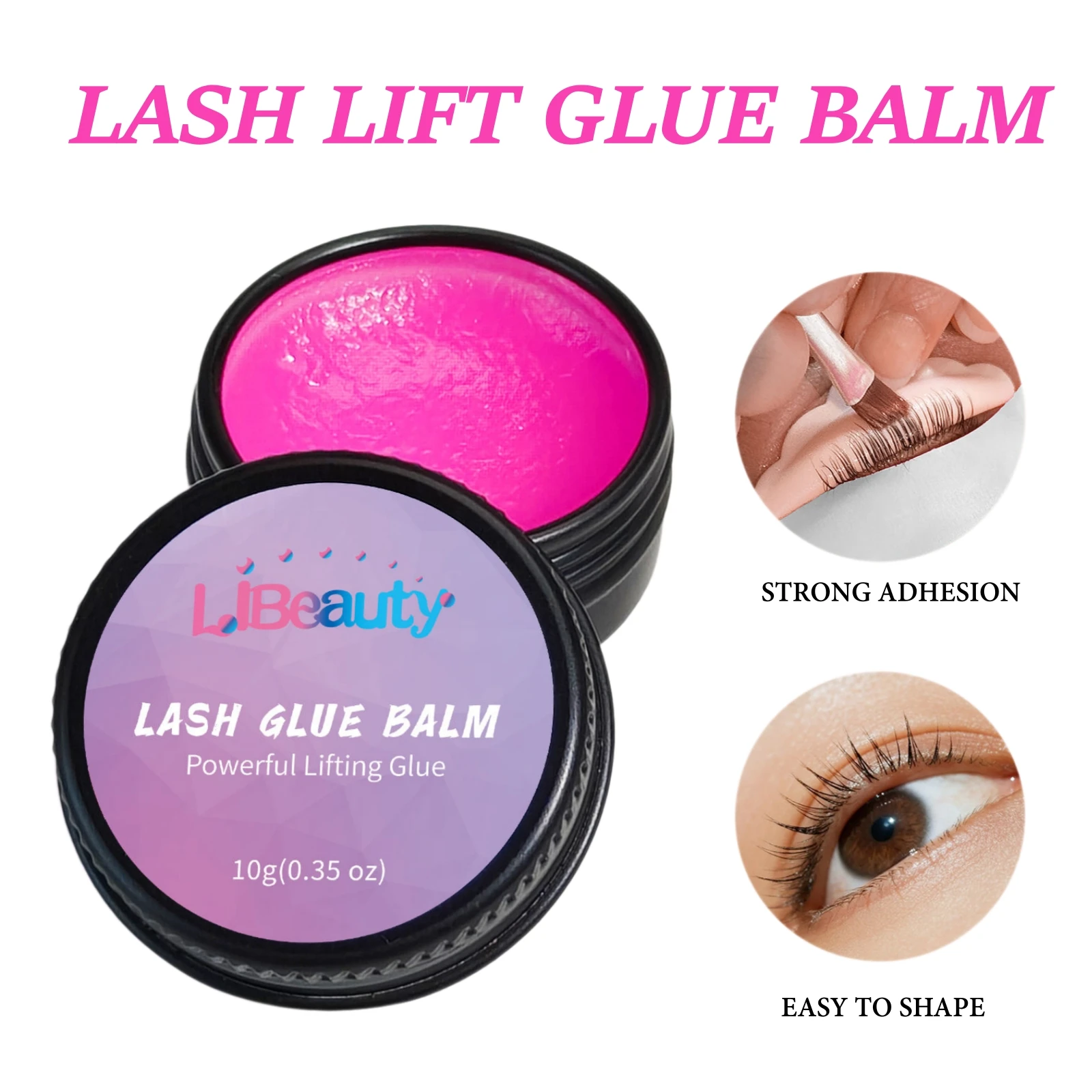 Libeauty 10g Lami Lash Lift Kleber Balsam Super Stickey Wimpern Lifting Kleber Lash Lifting Kleber Wimpern Laminierung Kleber Machen werkzeug