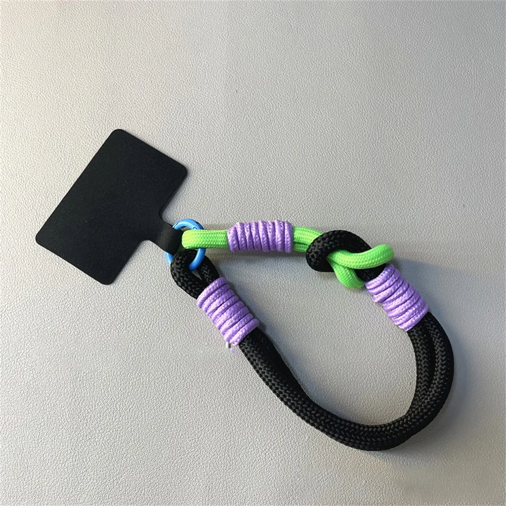 Korean Mobile Phone Knot Cute Portable Phone Rope Chain Anti-loss Coloful Wrist Strap for iPhone 15 14 Pro Max/Samsung Flip 4