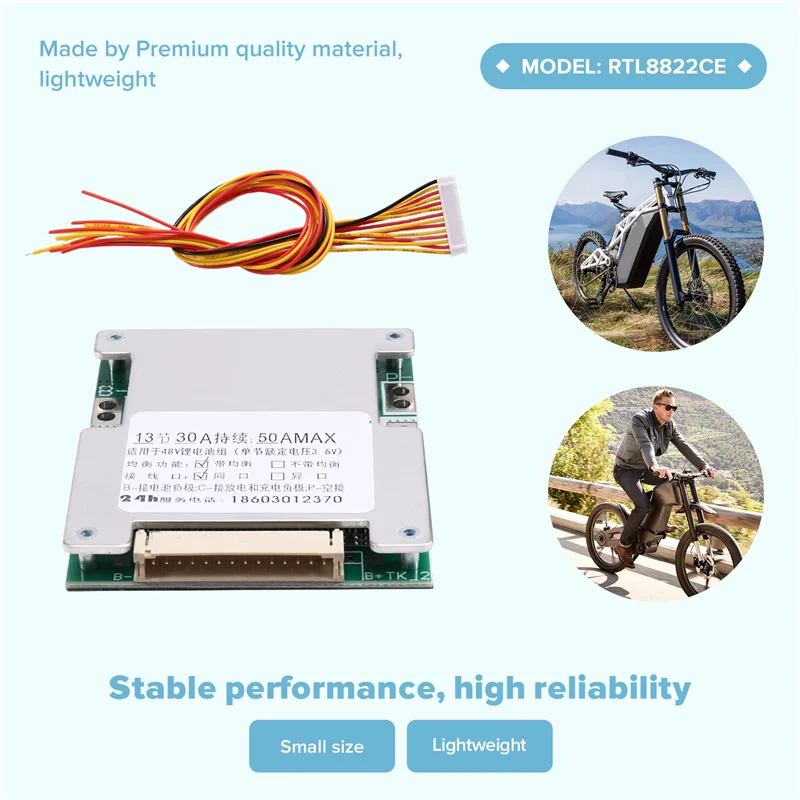 【People Favorite】Lithium Battery Balance Meter Li- Battery Pack Protection Board Protection Board