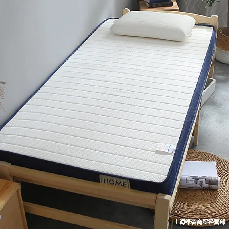 

natural Thai latex mattress 9cm and 5cm Single double size Memory foam filling stereoscopic student dormitory Tatami