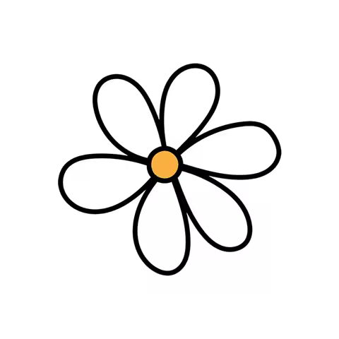 33723# Cute White Flowe Funny Car Sticker Vinyl Decal Waterproof Car Styling Car Accessories Pegatinas Para Coche