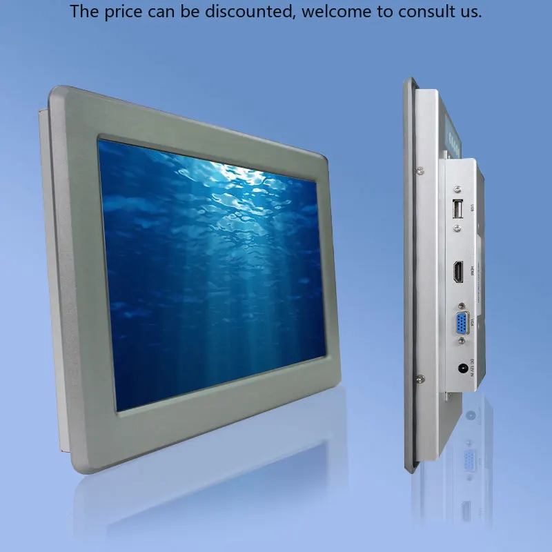 

Industrial All-in-One PC With LCD Display Touch Screen Monitor Capacitive Computer Panel With Speaker For Machine Touch Control