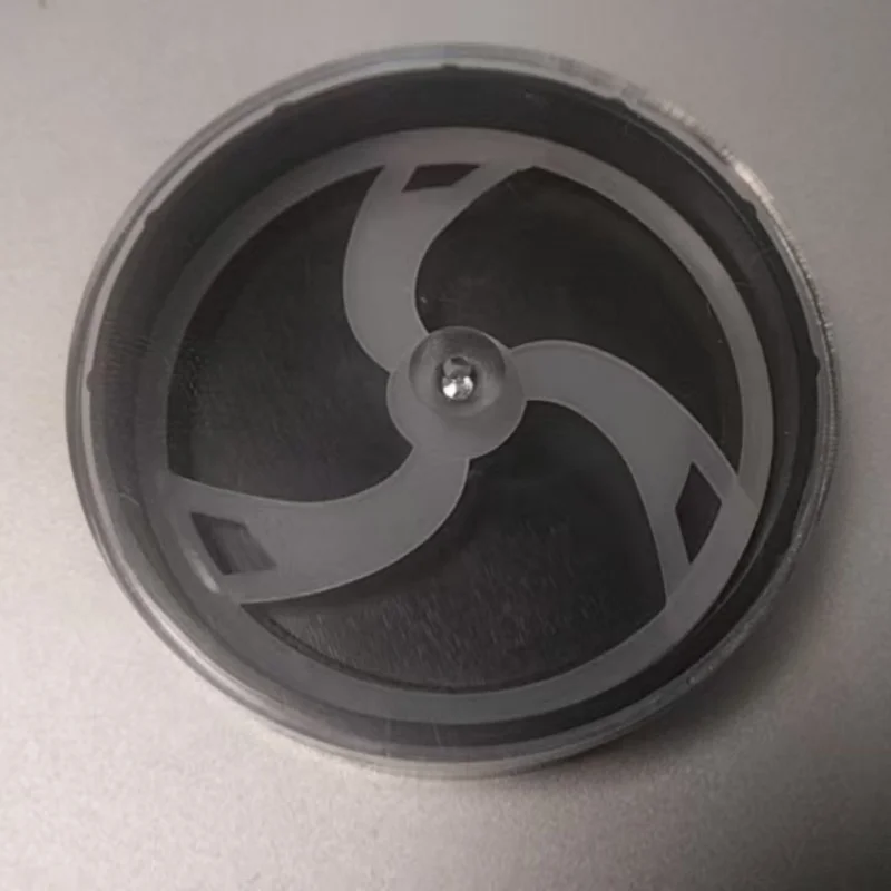 1 piece round plastic watch dial protection box 51mm clockmaker maintenance tool dial box with transparent lid T2592